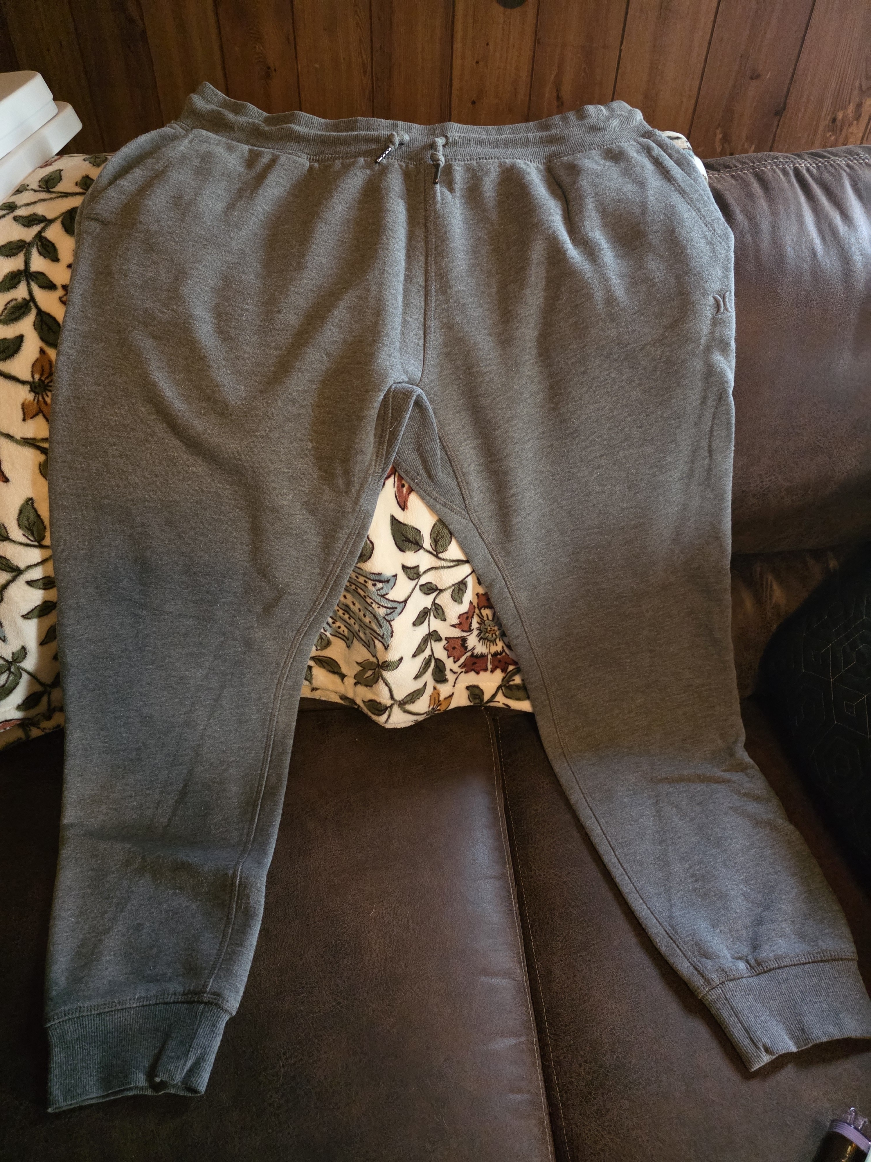 Hurley Gray Kids Jogger Sweatpants